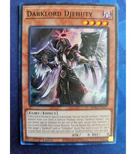 Amazon.com: YU-GI-OH! - Darklord Superbia (DESO-EN039) - Destiny